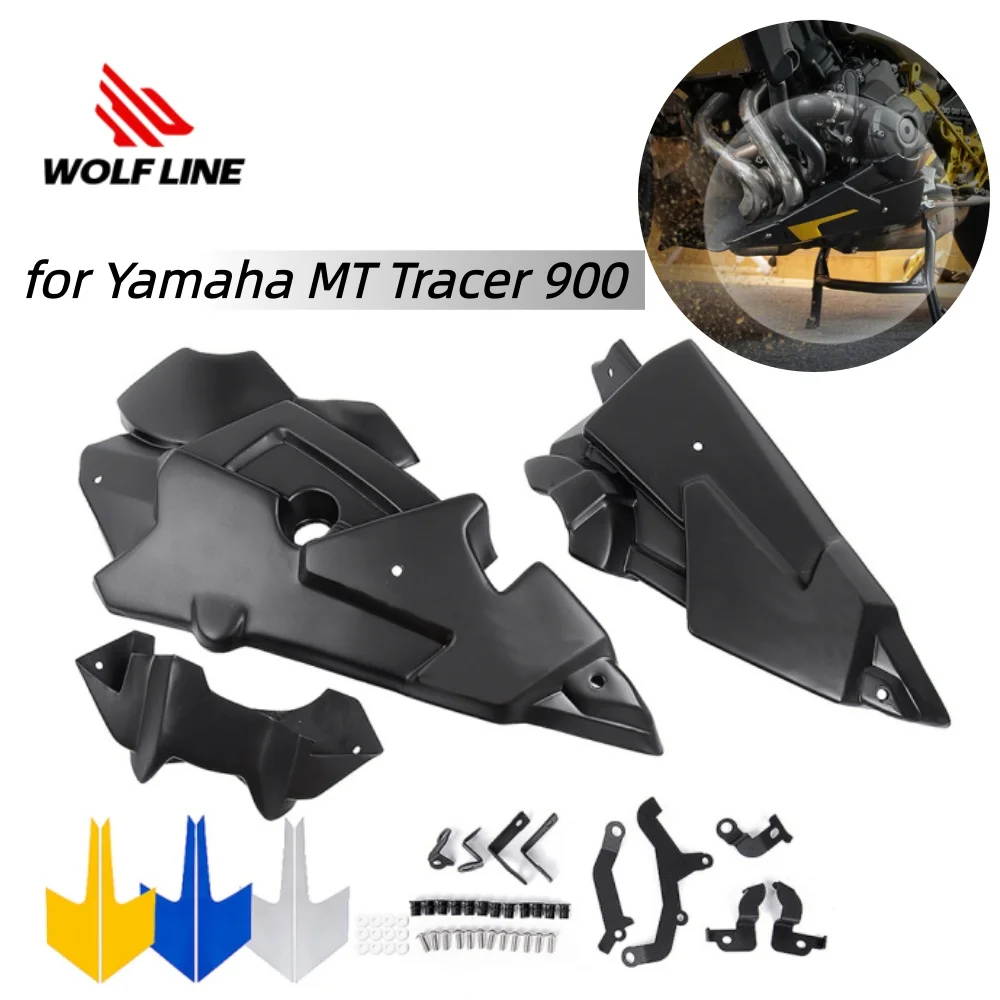 

Wolfline for Yamaha MT09 Tracer 900 Motorcycle Belly Pan Fairing Cover Lower Engine Skid Plate for MT 09 Tracer GT 2013-2019