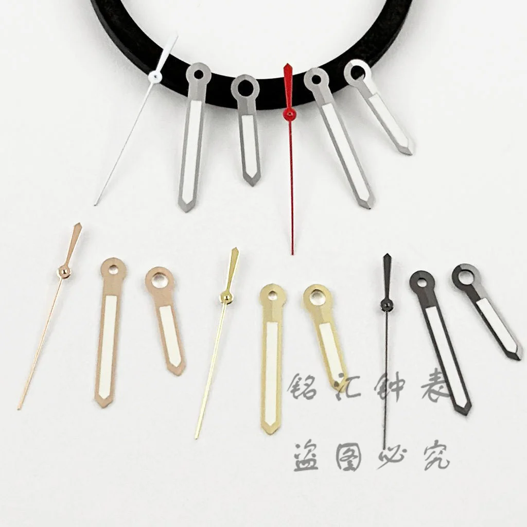 NH35 Modified Aquanaut Needles Watch Hands Green Luminous For NH35/NH36/7S26/7S36/4R35/4R36 Movement Watches Pointers image 2