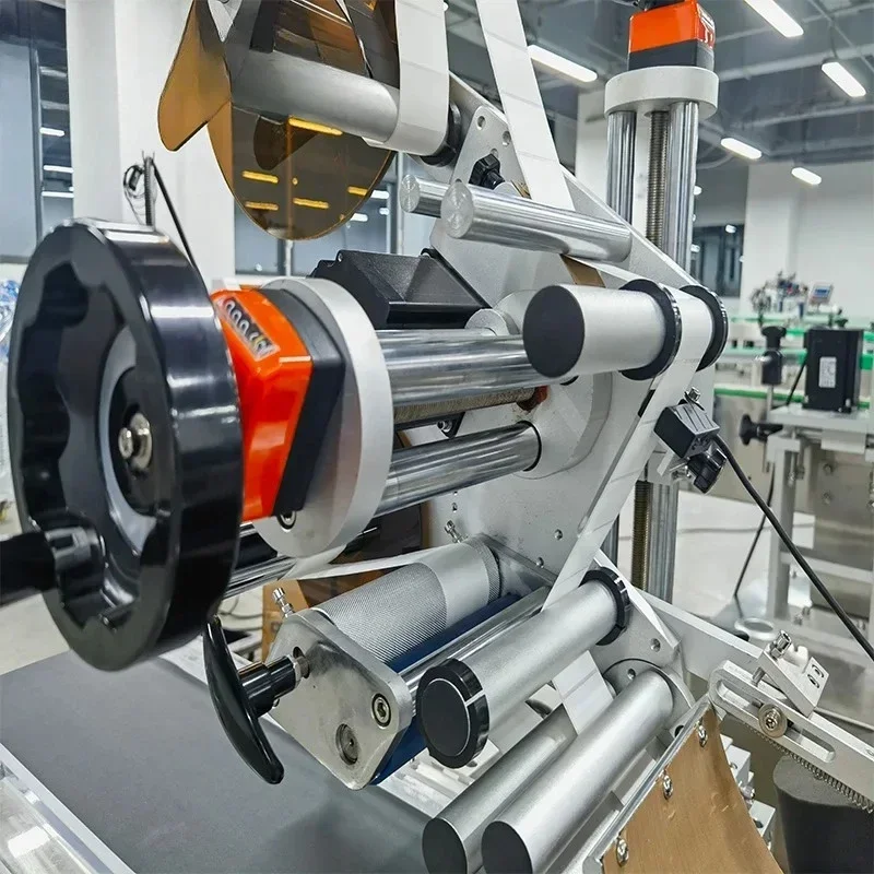 Fully Automatic Machine for Applying Labels to Plastic Bags Labeling Machine for Food Bags Express Packaging Labeling Machine