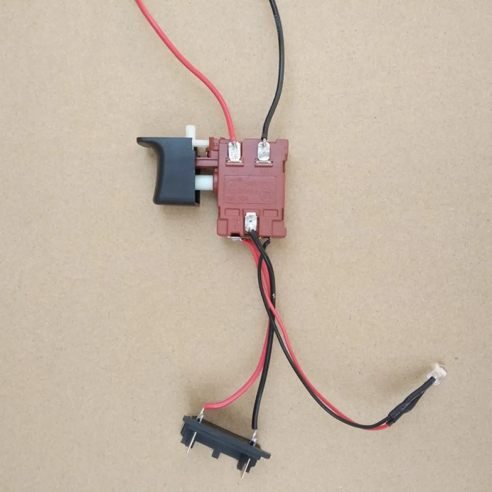 Electric Drill Switch Adjustable Speed Control Silver Contact For Impact Wrench Cordless Power Tool Repair Component