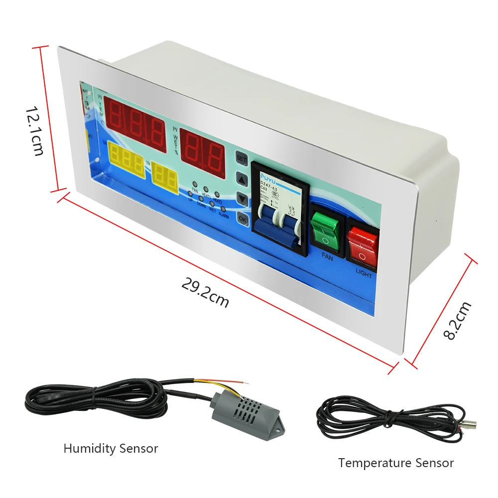 XM-18D Egg Incubator Digital Automatic Thermostat 220V Temperature Controller Mini Egg Incubator Control System Hatchery Machine
