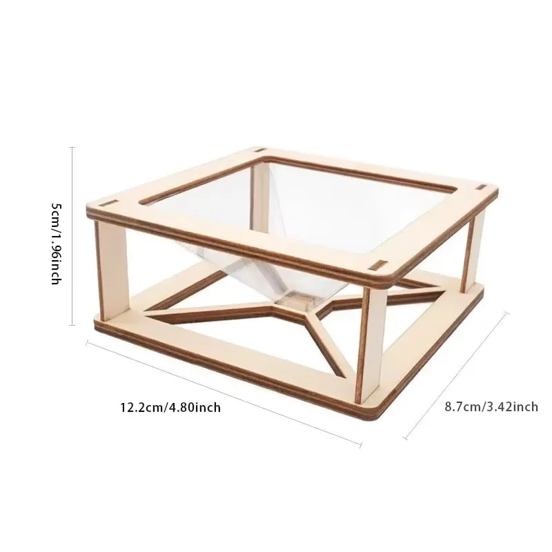 DIY 3D Holographic Projector Kit for Kids Scientific Production Handmade Puzzle Experimental Materials Small Invention Projects gallery 2