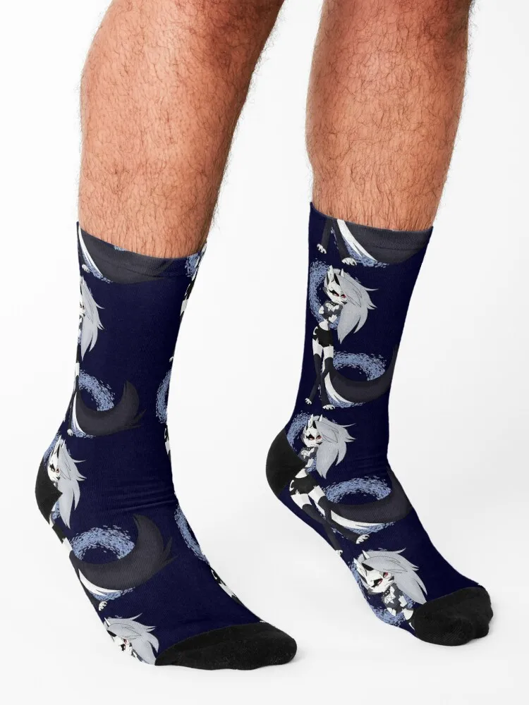 Loona from Helluva Boss Socks warm winter short happy Socks For Men Women's