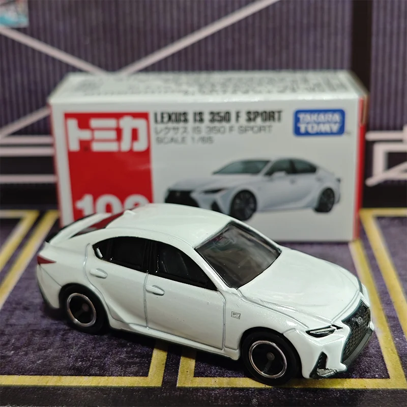 

Оригинальная модель автомобиля Takara Tomy Tomica No.100 Lexus IS 350 F SPORT, литая под давлением, миниатюрная коллекционная игрушка-реплика, подарок для мальчика