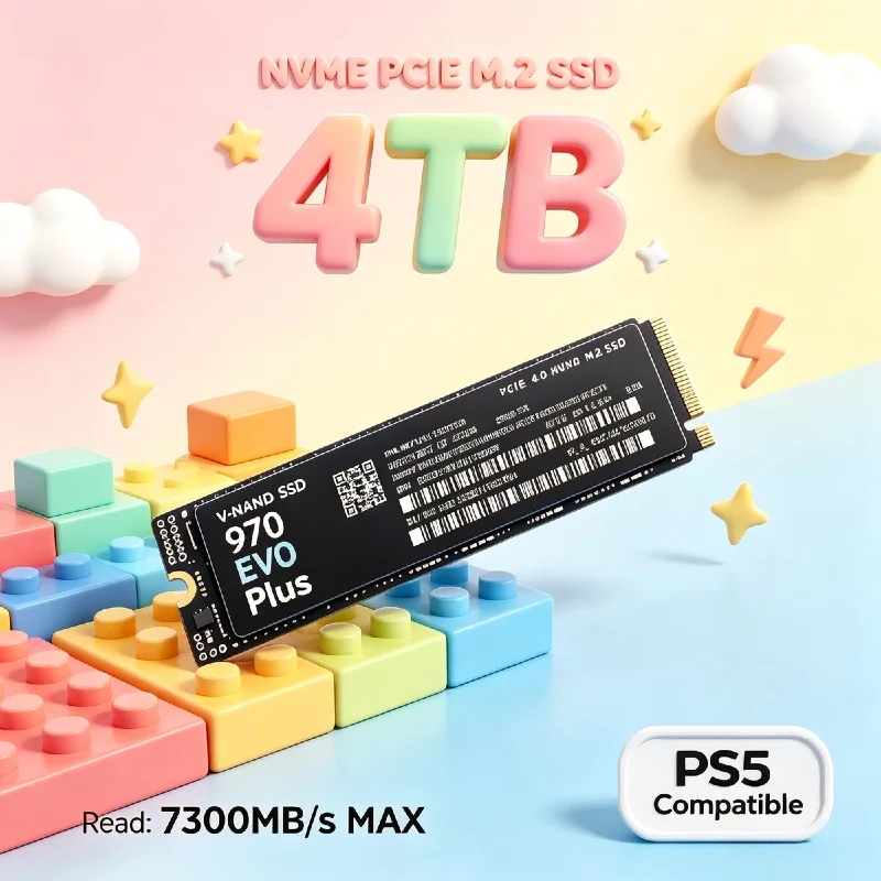 Pc Unit For Gaming - 970 EVO Plus 1TB 2TB 4TB