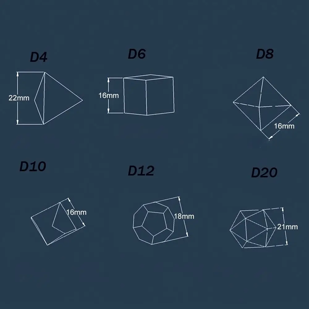 7 adet kaplumbağa zar seti çokyüzlü hayvan oyunu zar için TRPG DND aksesuarları için çokyüzlü zar kurulu kart oyunu matematik oyunları