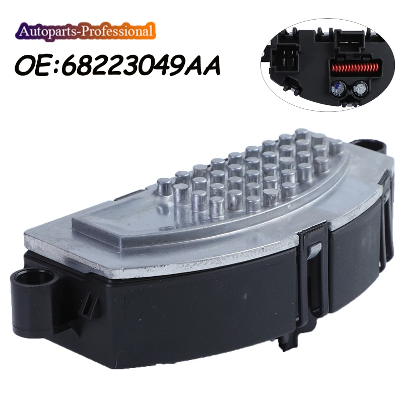 

New Blower Resistor Fan Controller 68223049AA 0176004910 017600-4910 1035900023 Fits For 14-21 Cherokee 15-17 Chrysler 200