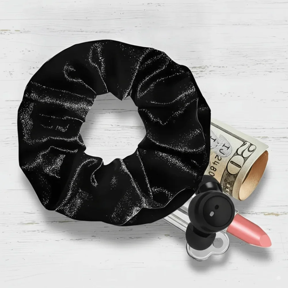Hidden Closure Basic Hair Rope Secret Pocket High Elasticity Rubber Band Korean Style Hair Ring Elastic Hair Bands view 5