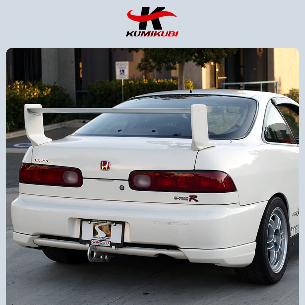 1994 to 2001 For Honda Acura Integra DC2 MU Style Rear spoiler High Quality ABS Plastic Unpainted Spoiler Trunk Boot Wing