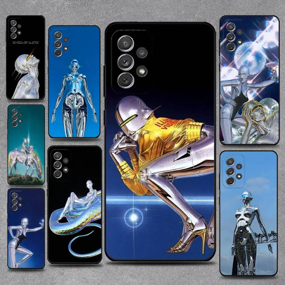 

Art Hajime S-Sorayamas Phone Case For Samsung S25,S24,S21,S22,S23,S30,Ultra,S20,Plus,Fe,Lite,Note,10,9,5G Black Cover