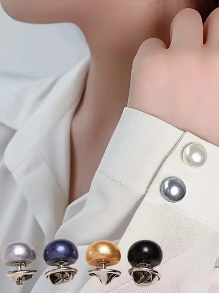 Épingles à boutons en perles, couvre-boutons de sécurité décoratifs pour chaussures, chapeaux, sacs, châles, broche à aiguille fixe, bricolage, 10 pièces