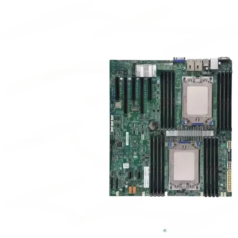 90New Dual Motherboard H11DSi-NT Rev 2.0 SP3 2X G34 For AMD 7742 7K62 CPU Server Workstation GPU NAS Build (1PCS)
