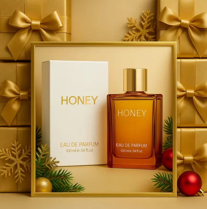 

Honey Oud Eau de Parfum (3.4fl.oz.) | Patchouli, Vanilla, Bergamot, Floral & Spicy + Made with Clean & Vegan Essentials Oils + C