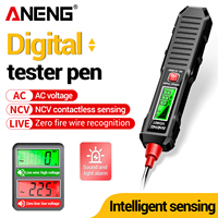 Non-contact Voltage Tester Pen ANENG VD807 Pocket One-word Induction Voltage Detector Pen Meter AC 12-300V 50/60Hz Tester Tools