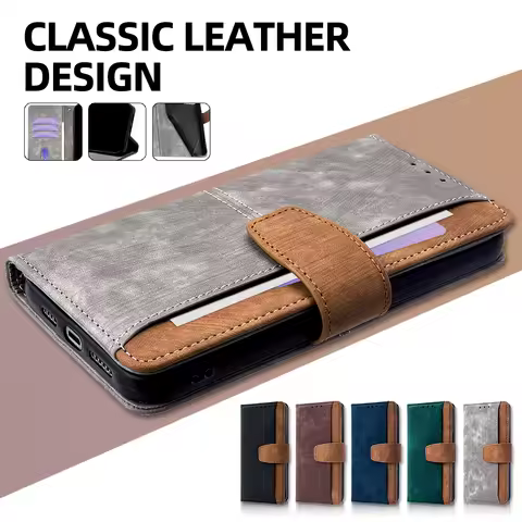 Book Style Leather Flip Case for Samsung Galaxy A71 A52 A51 A50 A41 A31 A30 A20 Samsung A52S A50S A30S A21S RFID Blocking Cover