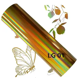 21cm x 120m Deco Foil Transfer Sheets Champagne, Spring Green, Aqua, Deep Blue, Lilac & Pink Melon Hot Foil