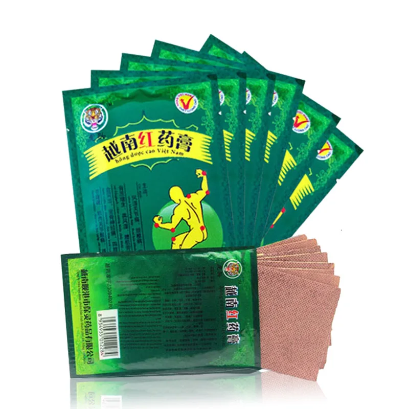 8 pcs / 1bags Tiger Balm Medical Plasters Muscular Pain Patch Chinese Meridian Stress Patch Rheumatoid  Arthritis Plaster