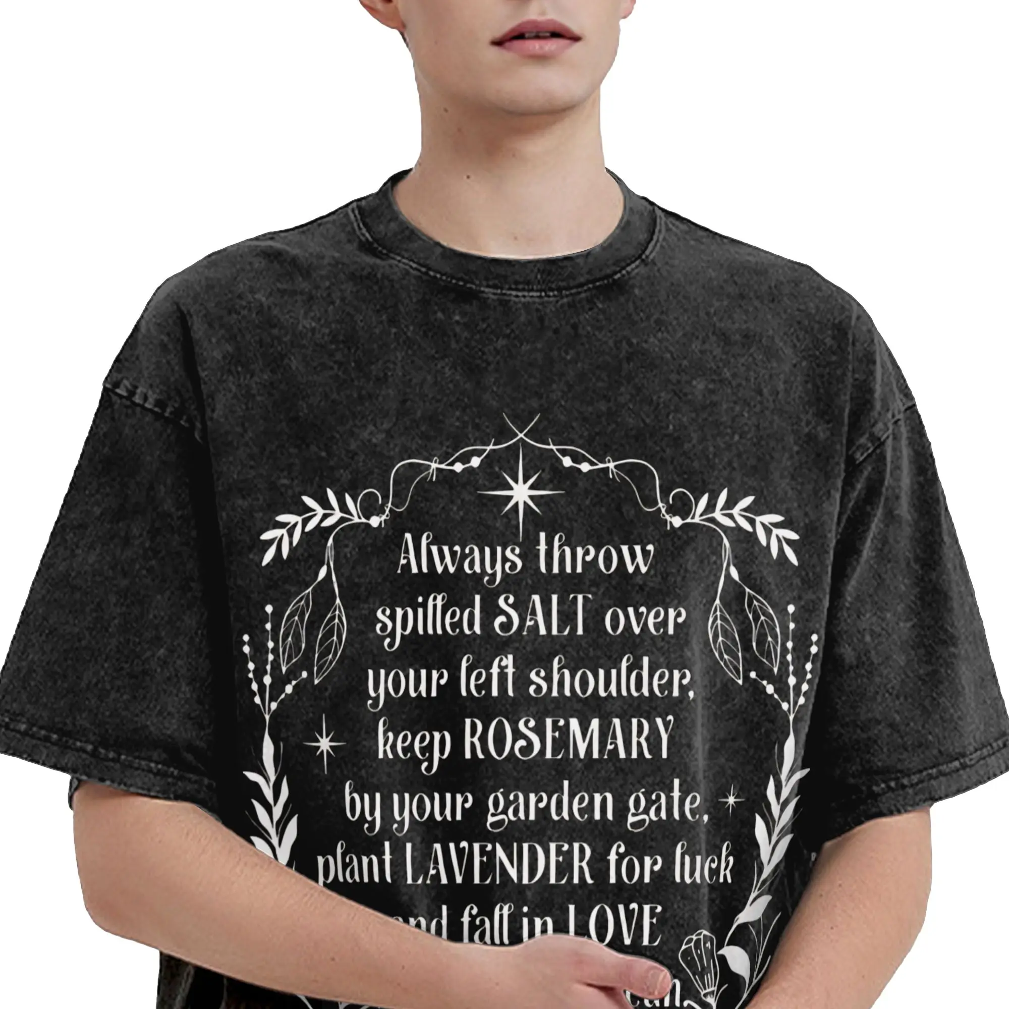 Practical Magic 2  Washed T Shirts Streetwear Hip Hop Vintage T-Shirt  Tees for Men Women 100% Cotton Harajuku