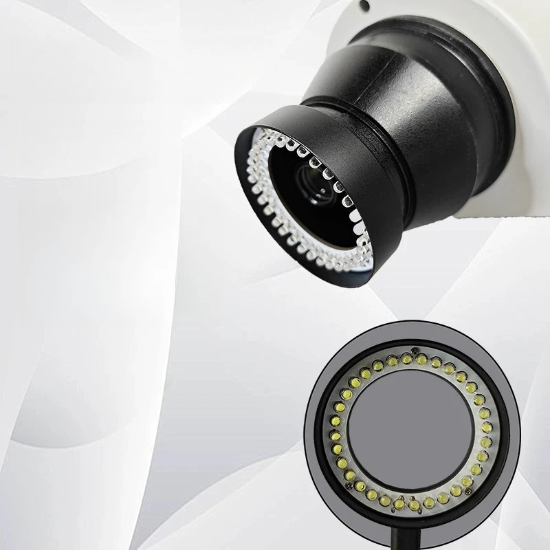 Stand Microscope LED Light Source Mounting Size 48mm dust and Oil-proof Light with Dust Mirrorfor for Microscopio Tools