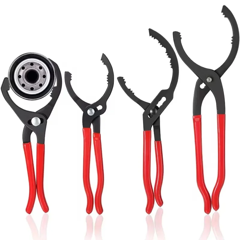 

10/12/14/16 '' Car Oil Filter Pliers Clamp Type Wrench Oil Filter Remove Disassembly Tool Filter Element Wrench for Truck Repair