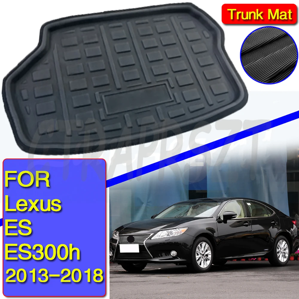 

Car Boot Mats For Lexus ES ES300h 2013-218 2014 Waterproof Carpet Muds Car Trunk Mats Storage Pads Auto Interior Accessories