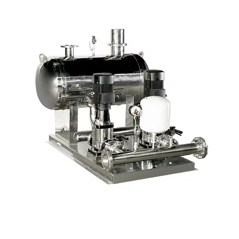 Electrilytic Hotel Water Booster System High Pressure Vertical Variable Frequency Pump System