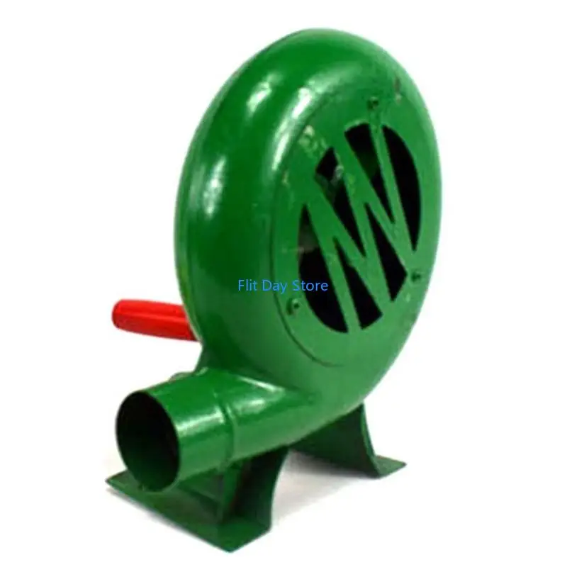 F92C Air Blower with Manual Handle Speed Control for Outdoor Barbecue Camping Hiking