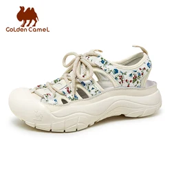 GOLDEN CAMEL Outdoor Shoes Women's Summer Sandals Slippers Sports Water Beach Shoes for Women 2023 New Casual Baotou Sandal