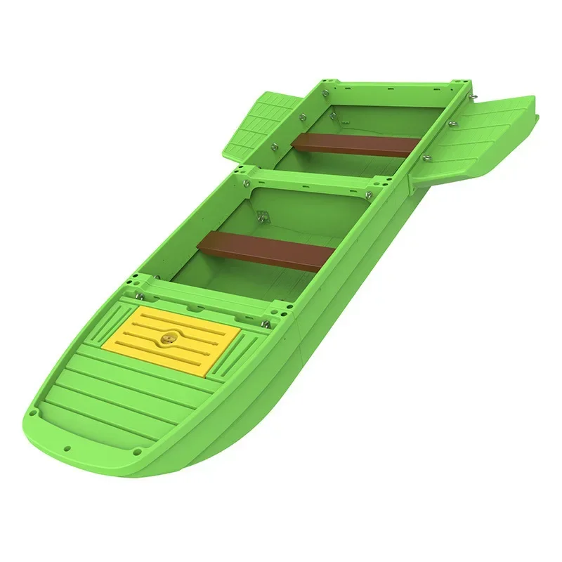 Fishing Boats Splicing Plastic Boat 3 Parts Folding Boat