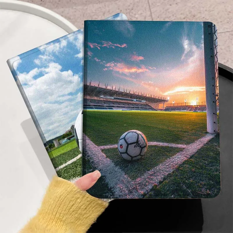 

Black White Soccer Ball For Huawei MediaPad T5 T10s M6 M5Lite SE Honor Tab 5 6 7 V7 V8 X8a X9a Pro Soft Tablet Case Gift