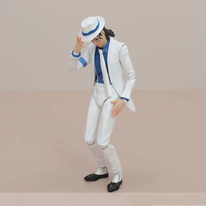 Michael Jackson Smooth Criminal Moonwalk Action Figure Model Toys Michael Jackson Mj Thriller Joint Movable Christmas Gift view 4