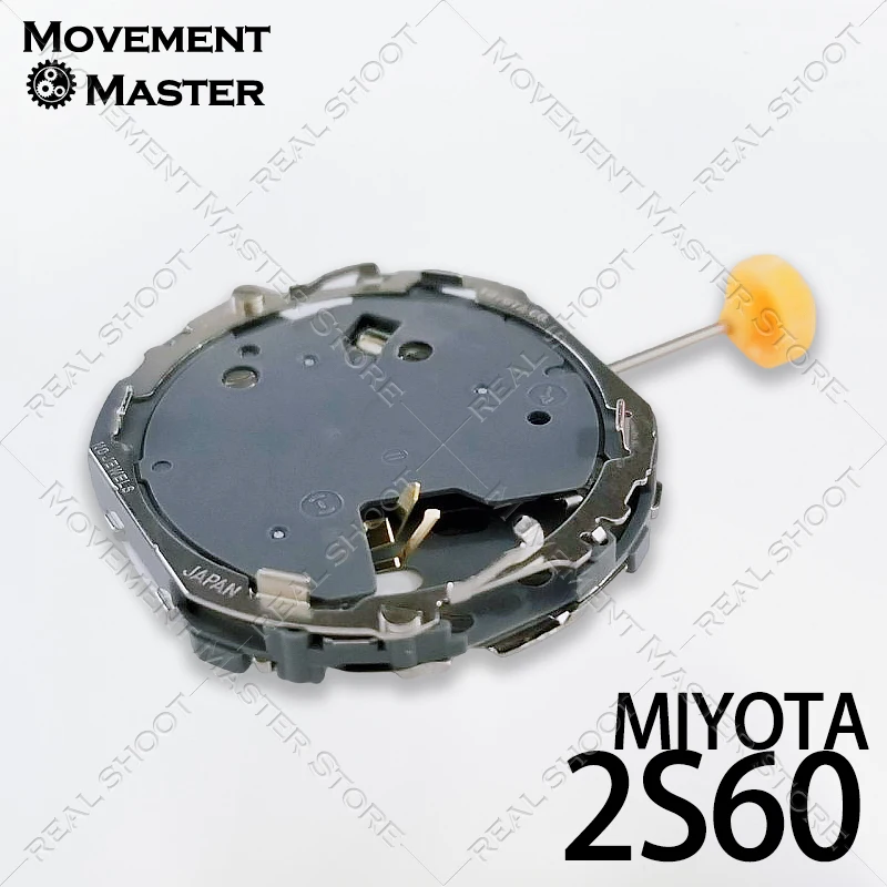 การเคลื่อนไหวควอตซ์ Miyota 2S60 นาฬิกาอุปกรณ์เสริม 3 มือวันที่อายุการใช้งานแบตเตอรี่ยาวนานขนาด 10 1/2 ''ความสูง 3.99 มม.อะไหล่ซ่อม