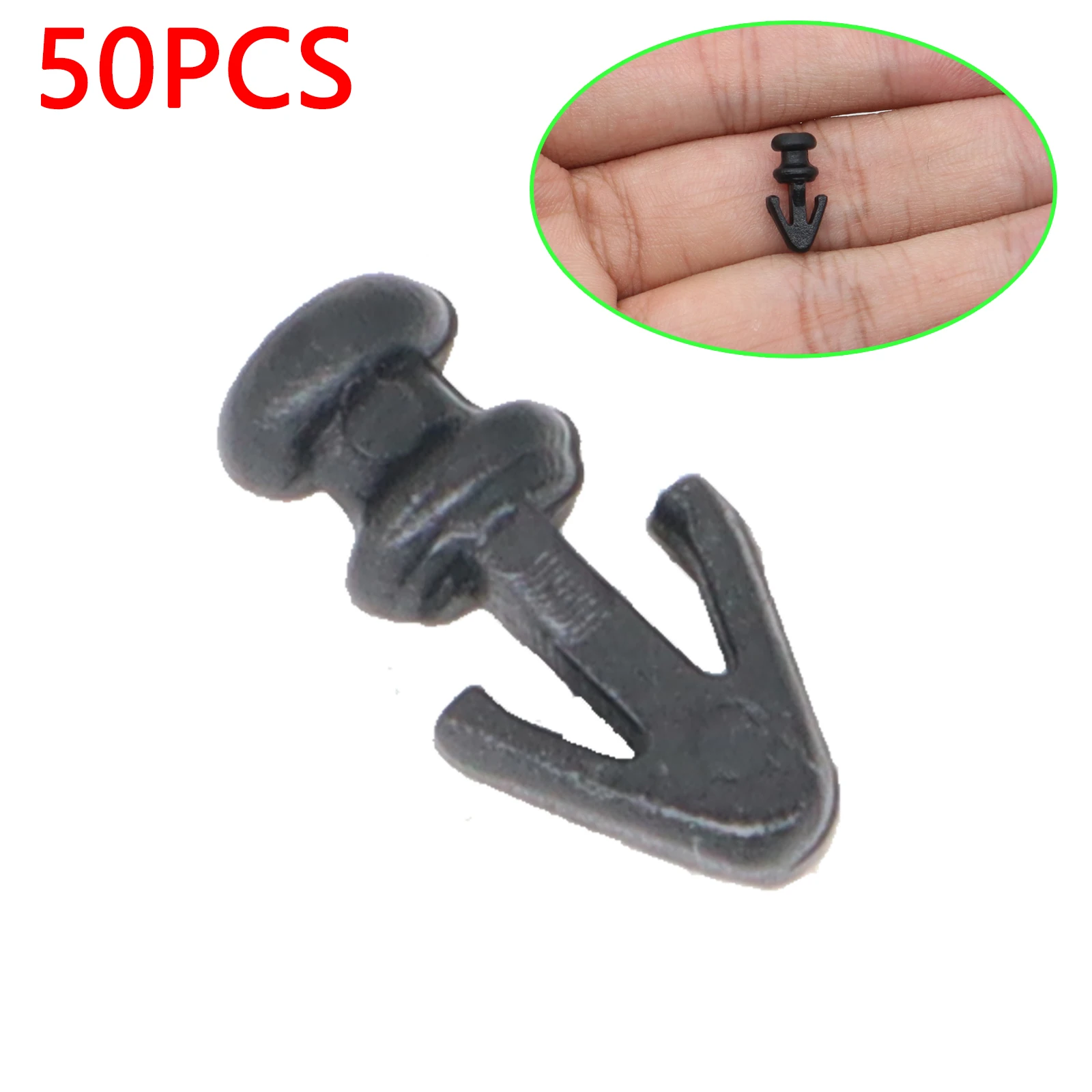 50Pcs Car Door Seal Sill Sealing Strip Clips Lower Weatherstrip Auto Fastener Rivet Clip F55 For Ford Mondeo MK2 MK3 MK4 1042065