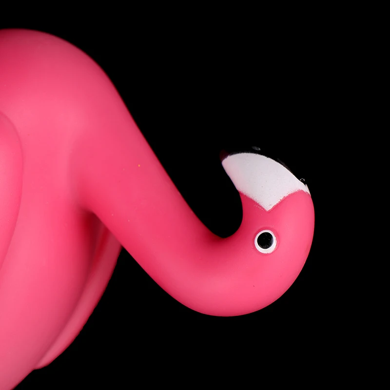 Zwembadthermometer Cartoon Schattige Flamingo-Vormige Watertemperatuurmeter Met Hangend Touw Draagbaar