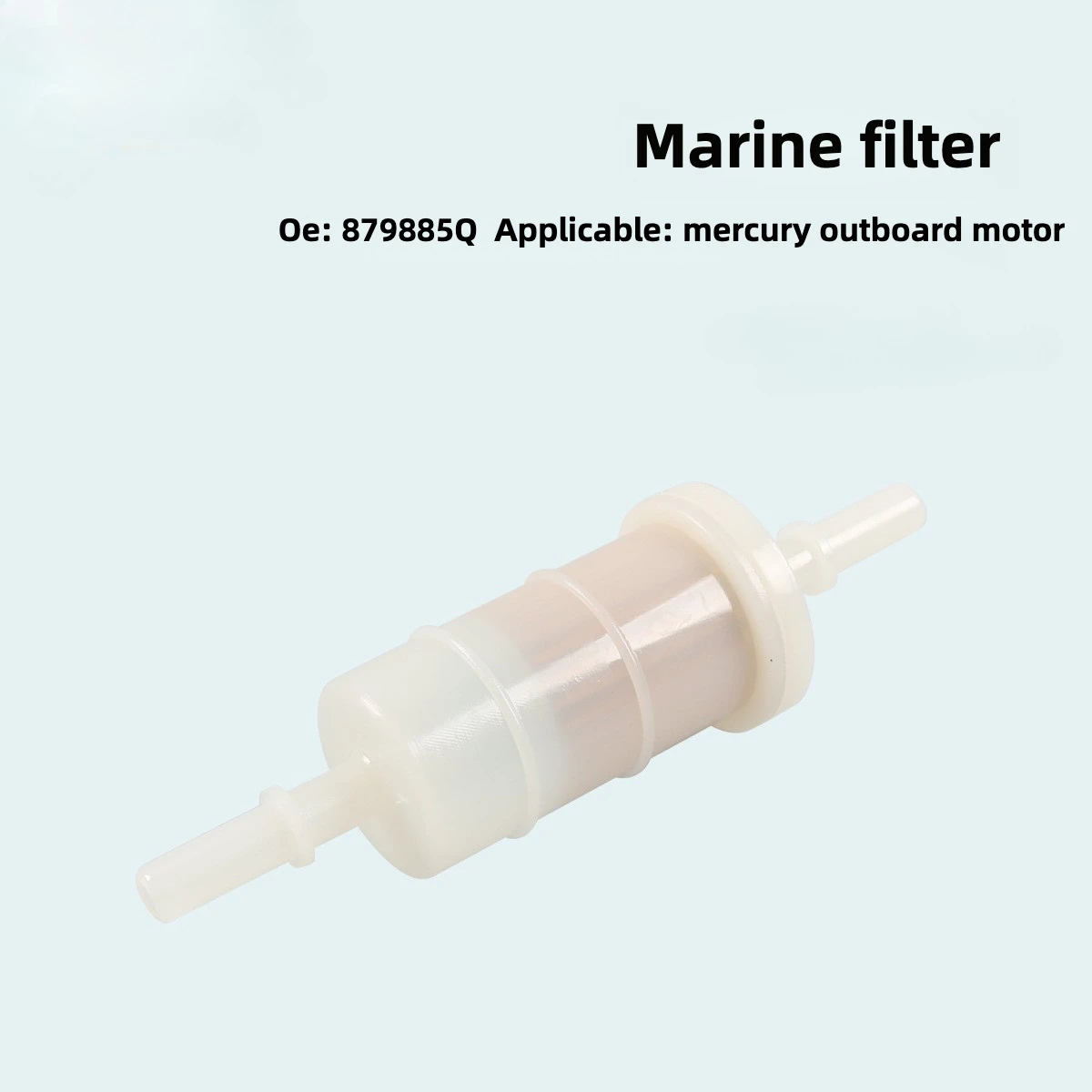 

879885Q 5/16" In-line Fuel Filter for Mercury Mariner 4 Stroke EFI 30-350 HP Outboard Motors 35-879885T Sierra 18-7718