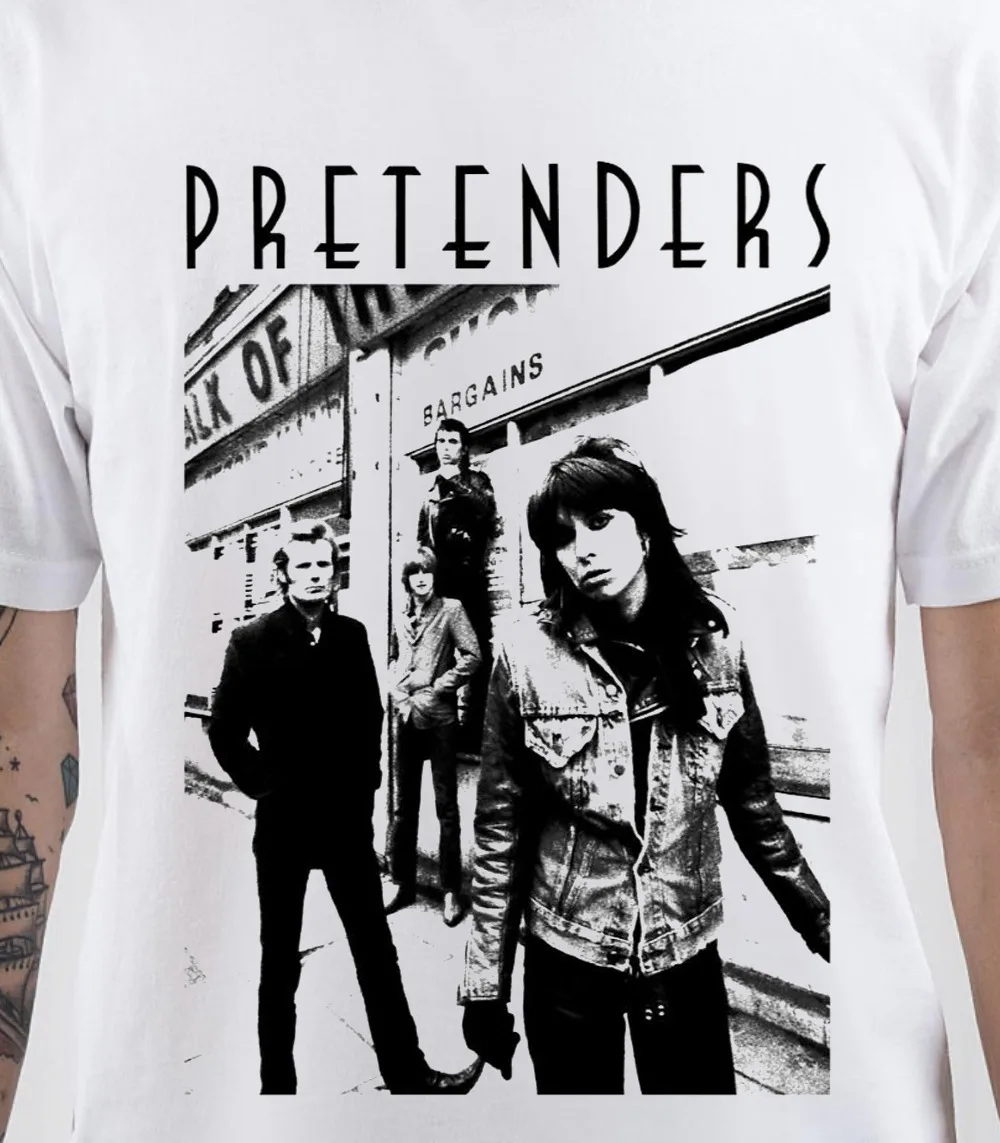 Chrissie Hynde The Pretenders T Shirt wHITE uNISEX s TO 5xL ta5601