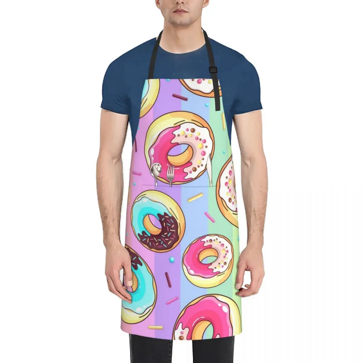 

Mmmm Doughnuts Apron For Kitchen Women Kitchen Things And For Home Apron