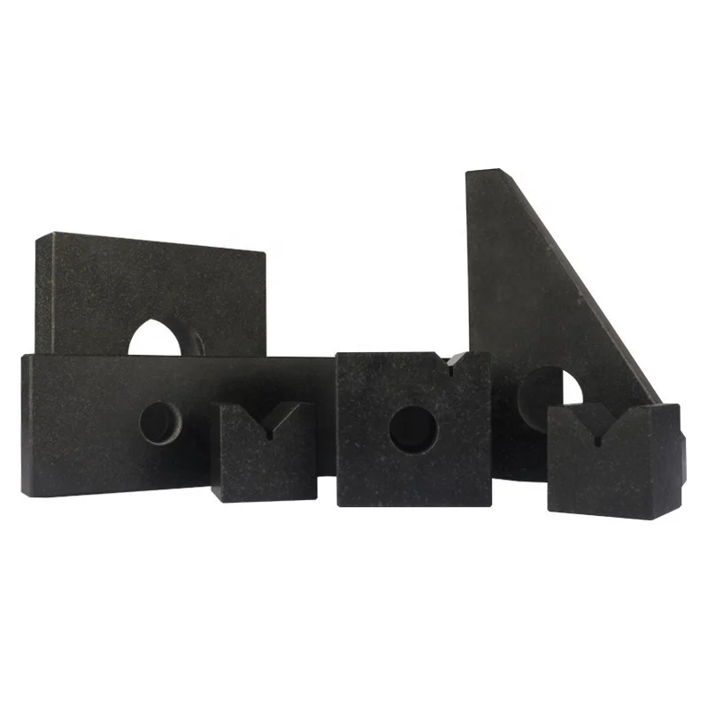 Manufacturer Black Granite Master Square Gauge Straight Angle Rule V Shaped Block 00 Class