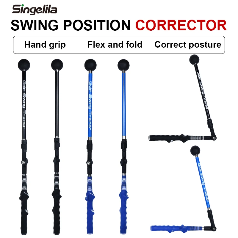 

Golf Swing Instructor Exercise Multi-function Golf Club Posture Correction Adjustable Golf Swing Training Aid for Beginners