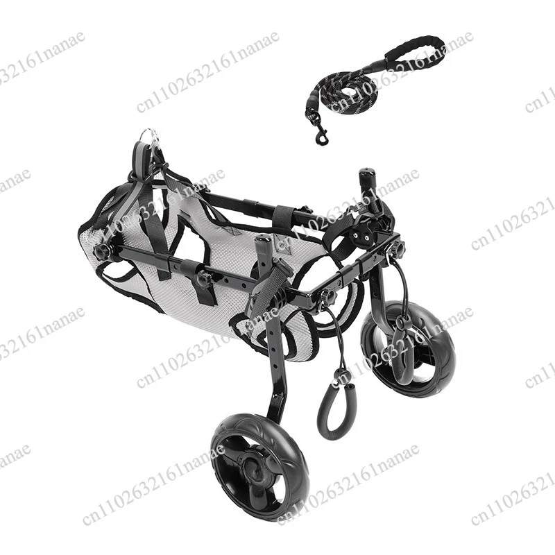 Pet dog dogcat walker dog rehabilitation wheelchair FZ09-grey