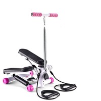 Indoor sports multi-functional stepper  home couple small hydraulic silent fitness equipment with tension handrail