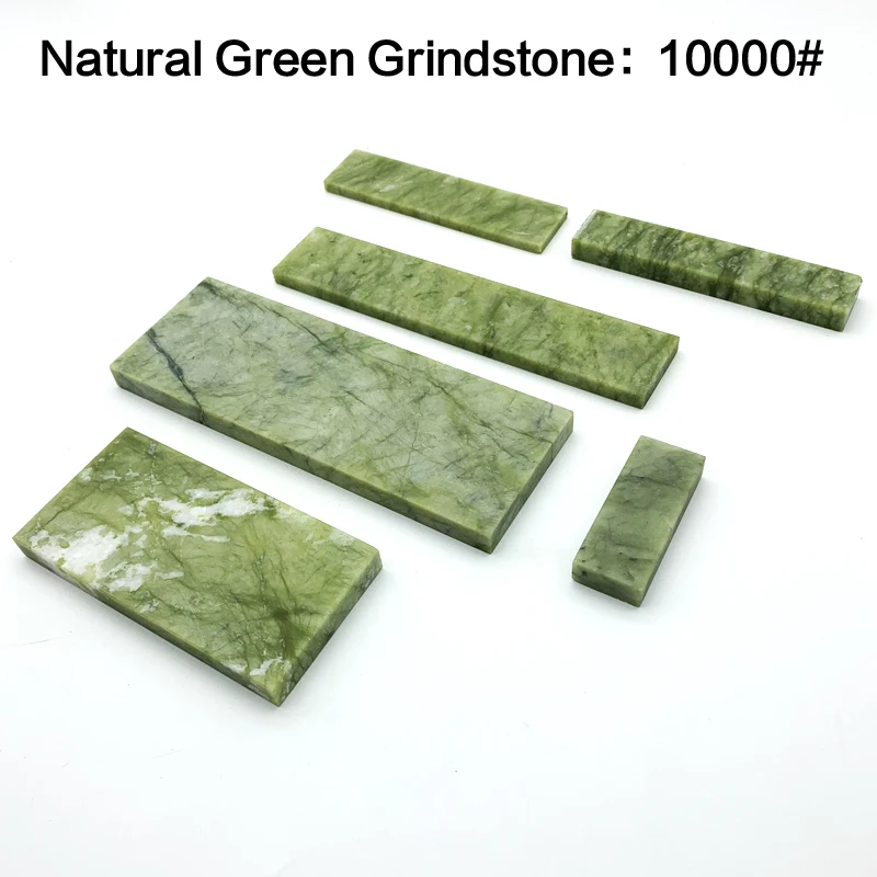 5000 8000 10000# Natural Green Agate Sharpening Stone Fine Grinding Polishing Shaved bar Whetstone Honing Tool Sharpener Polish