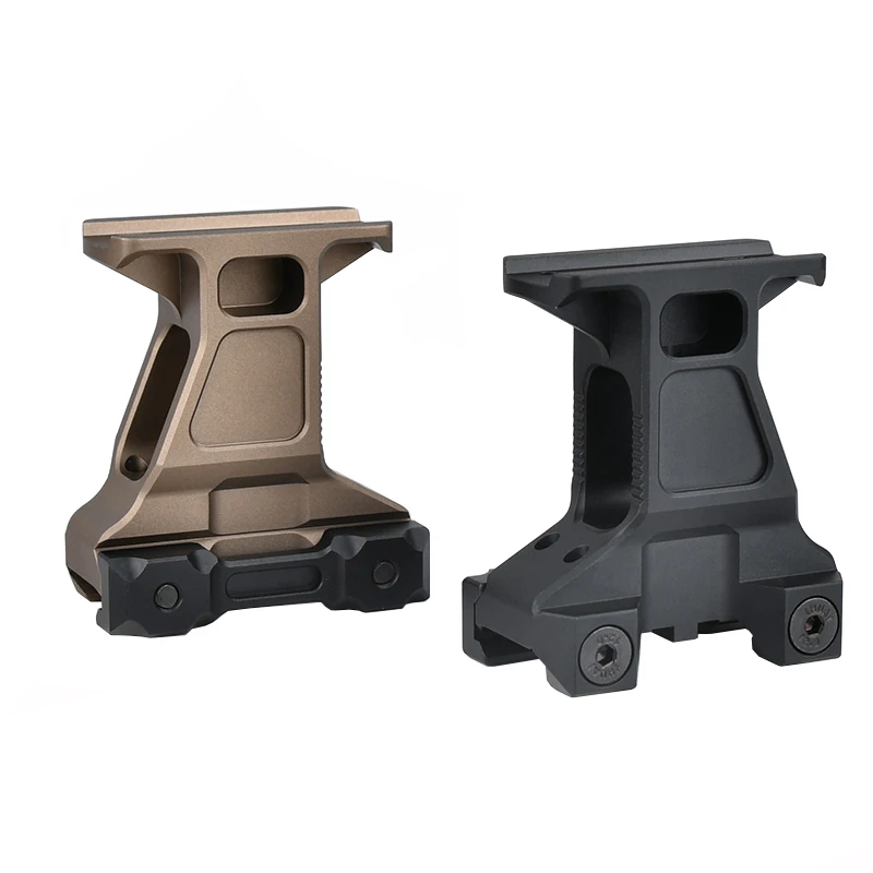 Tactical LERNA Mount Kit T-1 T-2 Scope Base Horizontal Height Raising Bracket For Sight Magnifying Glass Airsoft Hunting Gear