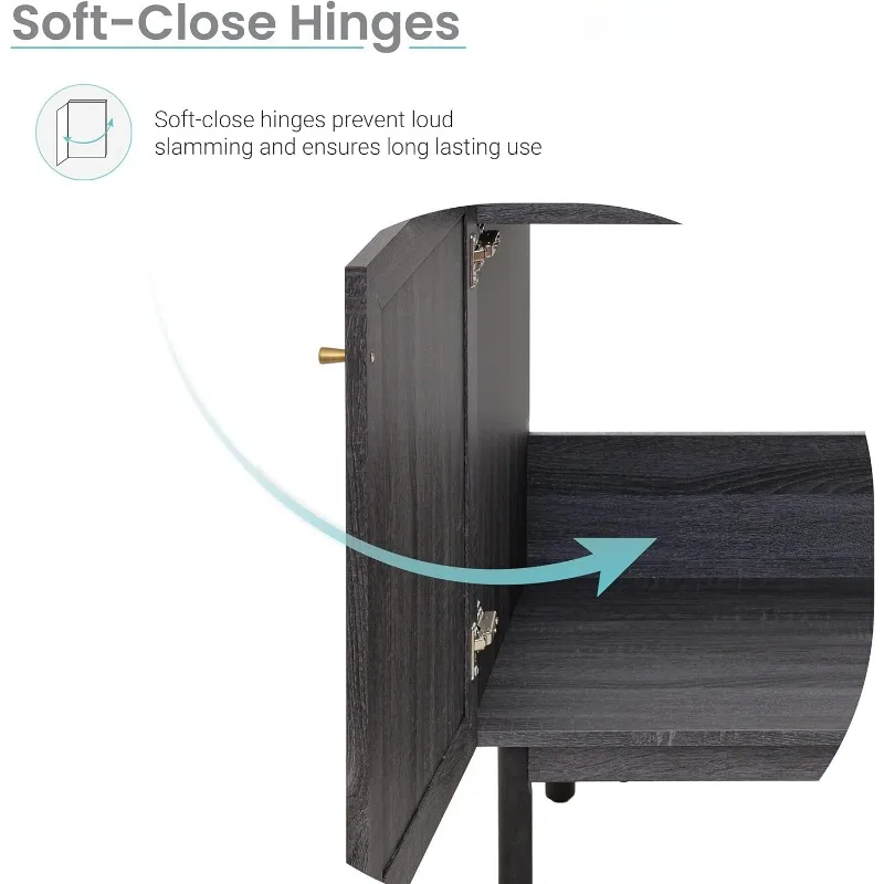 Vaidade do banheiro Black Oak, 24"