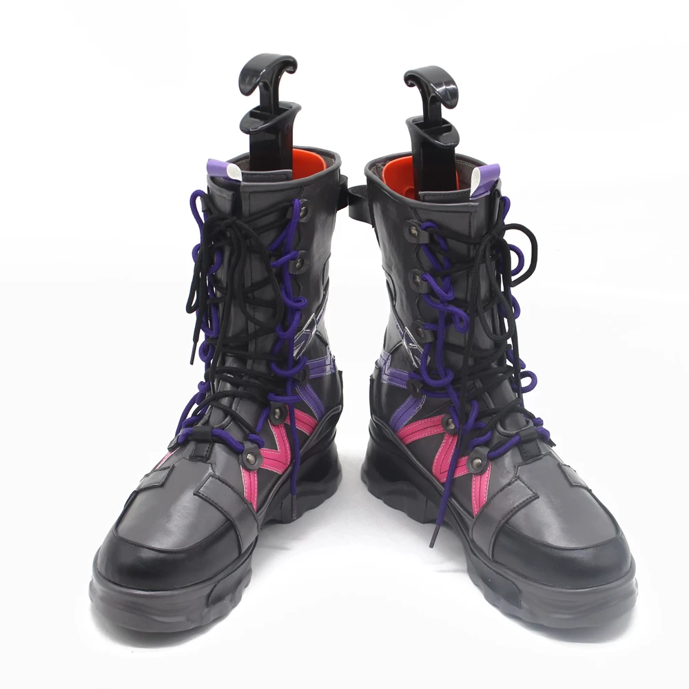 Girls Frontline M200 Cheyanne Cosplay Shoes Men Women PU Boots for Halloween Carnival Party Christmas Birthday Gift
