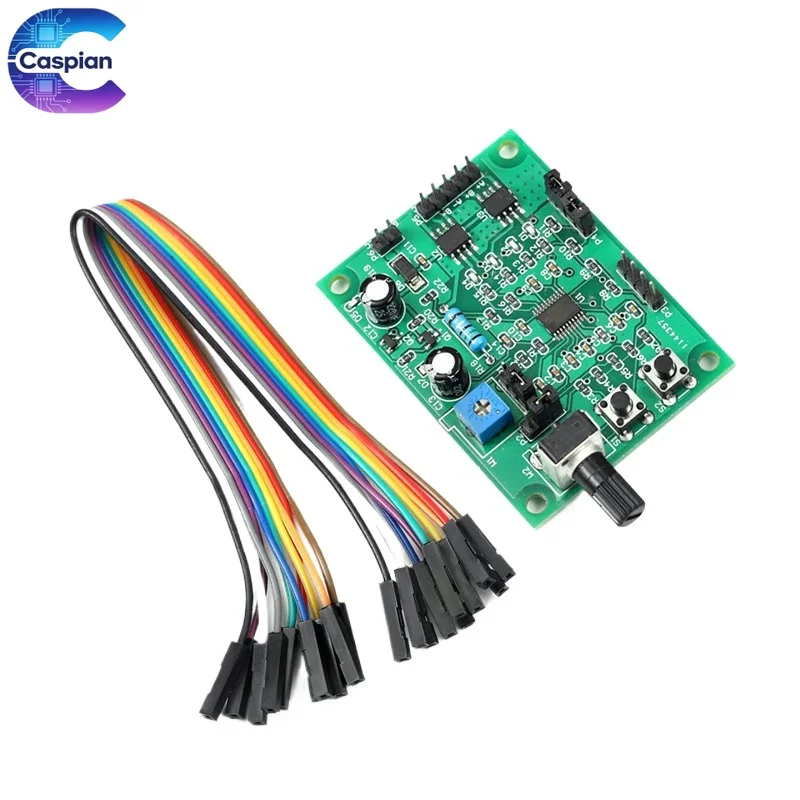 DC 5V-12V Mini Stepper Motor Driver Board 2-Phase 4-Wire / 4-Phase 5-Wire Multifunction Speed Controller Module