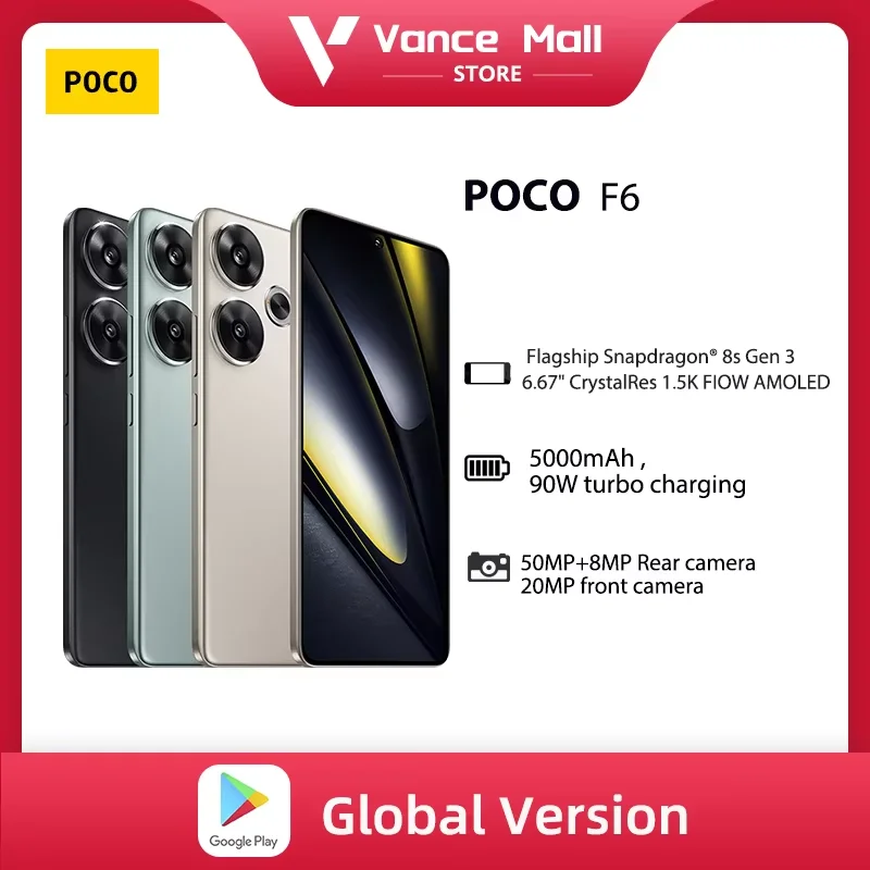 Global Version POCO F6 5G 6.67