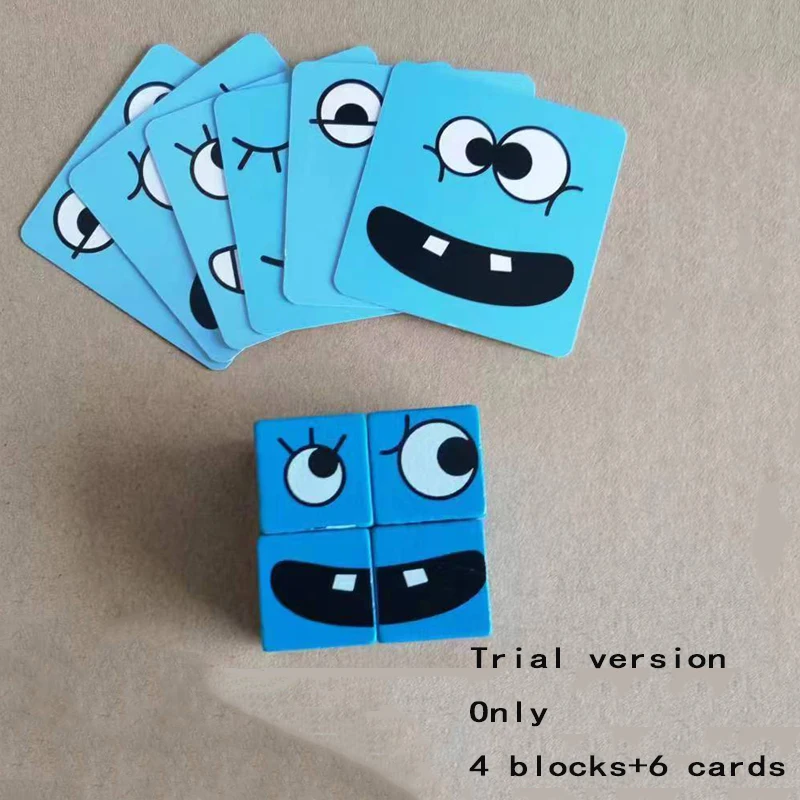 4blocks and 6cards