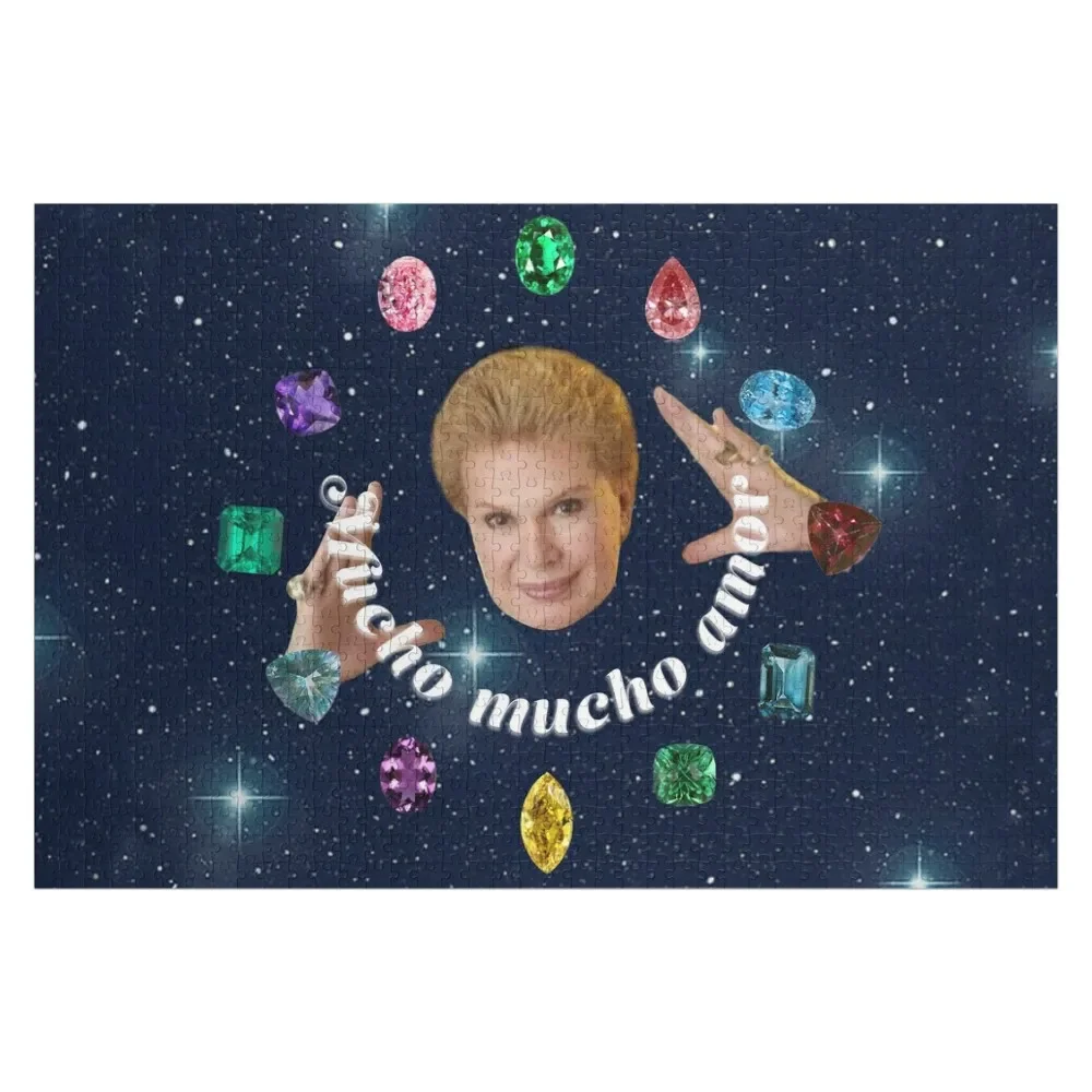 

Mucho mucho amor /// Walter Mercado Jigsaw Puzzle Customizeds For Kids Custom Name Child Toy Puzzle