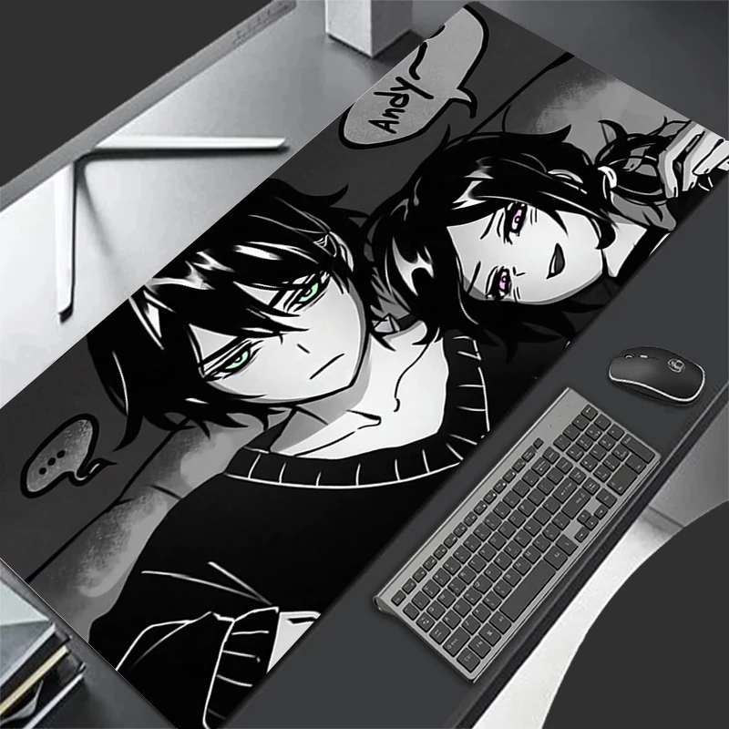 Mousepad Pattern Mouse Pad Desk Mat Computer Gaming HD Keyboard Pad Rubber Mat Non Slip The Coffin Of Andy And Leyley Mouse Mat